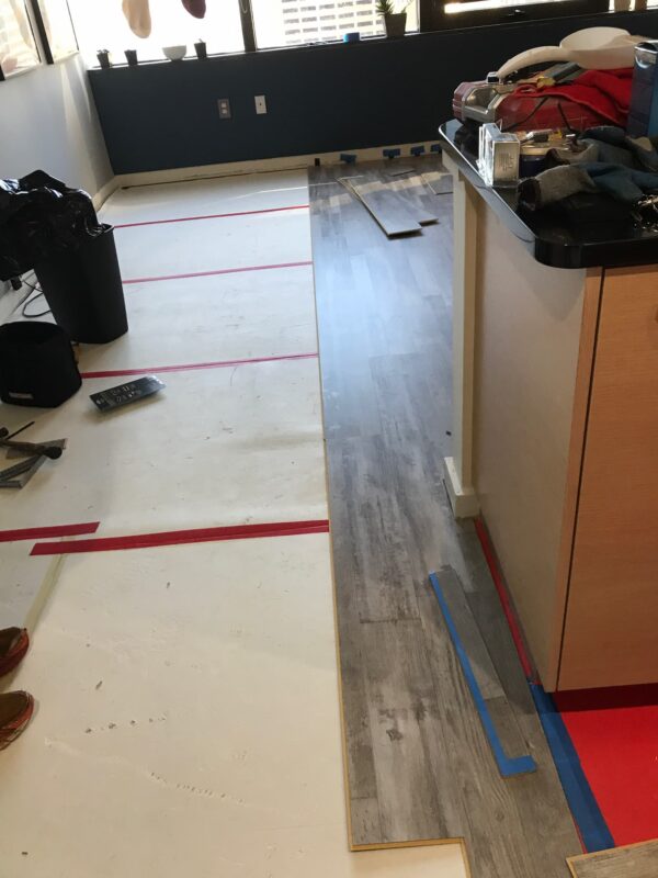 Sunlit Granite Waterproof Plank Flooring 48