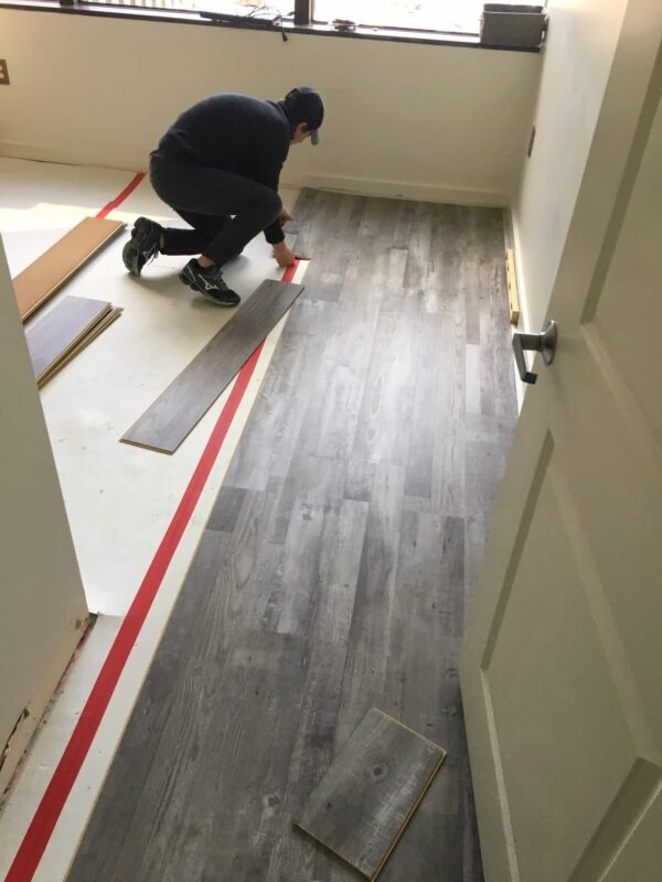 Sunlit Granite Waterproof Plank Flooring 52